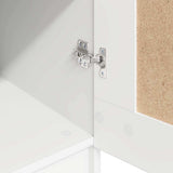 803434 Wardrobe White 82,5x51,5x180 cm Engineered Wood