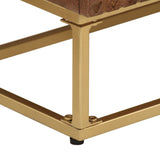 Sideboard 55x30x76 cm Solid Wood Mango and Iron 371997