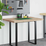 Desk Top Untreated 100x80x4 cm Solid Wood Acacia 3279746