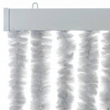 Fly Curtain Grey 100x220 cm Chenille 377351