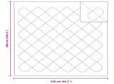 Duvet with Pillows with Pillow 3 pcs White Microfiber 3378115