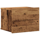 Wall-mounted Bedside Cabinets 2 pcs Old Wood 40x32x30 cm 855945