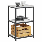 Kitchen Storage HATTEM White 60 x 50 x 92 cm Steel 874962