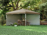 3 x 3m Pop Up Gazebo, UPF 30 with 2 Sidewalls, Leg Weight Bags and Wheeled Bag, Height Adjustable T3398P313577