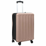 Suitcase Folding Rose gold 43 x 27 x 66 cm ABS Plastic 42006239