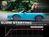 Kids Electric Car, 12V Licensed RUF GT Ride on Car with Suspension, Remote Control, Music, for 3-5 T3398P422385