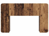 Headboard Cabinet with Storage Old Wood Engineered Wood 8001199