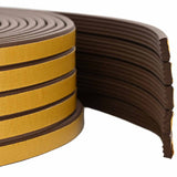 Self-Adhesive Window Seal Brown 15 x 8 mm 100 m EPDM Foam 42038141