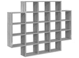 Wall Shelf Grey Sonoma 100 x 13 x 100 cm Engineered Wood 8012249