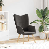 Armchair Dark Grey 62 x 67 x 95.5 cm Sherpa Fabric 42001780