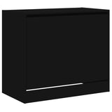 Shoe Cabinet Black 80x42x69 cm Engineered Wood 840002