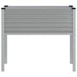 ZNTS Garden Planter Grey 100x41x90 cm Steel 4008970