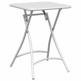 Bistro Set 3 pcs White Steel 42002950