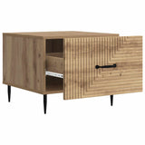 Coffee Table Artisan Oak 49 x 50 x 40 cm Engineered Wood 894974