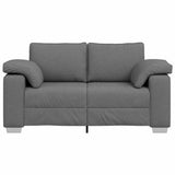 Sofa Dark Grey 160 x 77 x 82 cm Fabric 4105218