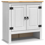 Hanging Cabinet Corona White 70 x 33 x 71.5 cm Solid Pine Wood 42021200