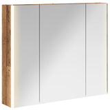 Bathroom Mirror Cabinet Old Wood 83.5 x 15.5 x 70 cm 889269