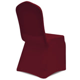 Chair Cover Stretch Burgundy 24 pcs 3051645