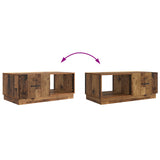 Coffee Table Old Wood 90 x 50 x 37 cm Engineered Wood 895423