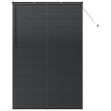 Venetian Blinds Height Adjustable Black 220 x 145 cm Aluminium 42006181