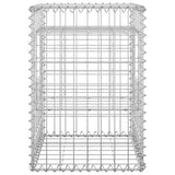 Gabion Basket Posts 2 pcs 40x40x60 cm Iron 151259