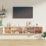 Wall Cabinets 2 pcs 80x30x30 cm Solid Wood Pine 818386