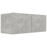 TV Cabinet Set Set of 6 Concrete Grey Engineered Wood Medium 3114553