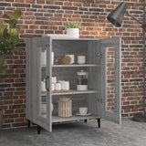 Sideboard Grey Sonoma 69.5x34x90 cm Engineered Wood 817337