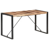 Dining Table 140x70x75 cm Solid Wood 321540