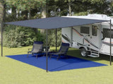 Tent Carpet 300x600 cm Blue HDPE 310730