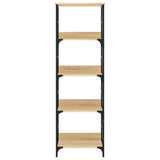Bookshelf Sonoma Oak 50x33x153 cm Engineered Wood 835275
