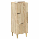 Drawer Cabinet Sonoma Oak 33 x 34.5 x 90 cm Engineered Wood 894617
