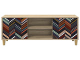 TV Cabinet OMMEN 102 x 33 x 50 cm Sonoma Engineered Wood 8007039