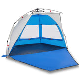 Beach Tent 2-Person Azure Blue Quick Release Waterproof 4005308