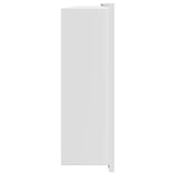 Shower Niche White 90 x 30 x 9.5 cm Stainless Steel 42012676