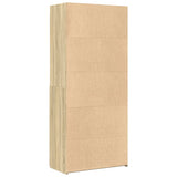 Highboard Sonoma Oak 80x42.5x185 cm Engineered Wood 3281380