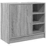 Sink Cabinet Grey Sonoma 63x29x55 cm Engineered Wood 848134