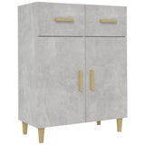 Sideboard Concrete Grey 69.5x34x90 cm Engineered Wood 812190