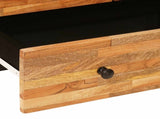 Storage Highboard Brown 60 x 33 x 100 cm Solid Mango Wood 4018326