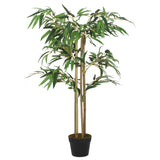 Artificial Bamboo Tree 760 Leaves 120 cm Green 358976