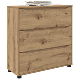 Storage Cabinet Artisan Oak 80 x 31 x 81 cm Engineered Wood 888856