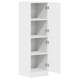 Kitchen Cabinet White 38x41.5x131.5 cm Engineered Wood 860112