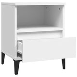 Bedside Cabinets 2 pcs White 40x35x50 cm 821811