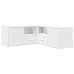 Corner Cabinet White 200x40x45 cm Engineered Wood 3307828