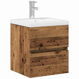 Bathroom Sink Cabinet Black Oak 41 x 39 x 62 cm Engineered Wood 3333144
