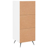 Sideboard White 34.5x34x90 cm Engineered Wood 830412