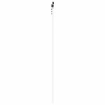 Sliding Door Manual ORKDAL White and black 83 x 232 cm 3333481