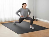 Sport Protection Mat Black 243 x 152 x 0.6 cm High-density PVC 42029498