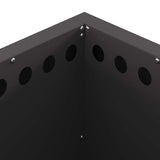 Smokeless Fire Pit Black 48 x 48 x 50 cm Steel 858986