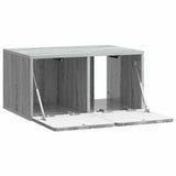 Wall-Mounted TV Cabinet Grey Sonoma 59.5 x 41 x 30 cm 898341
